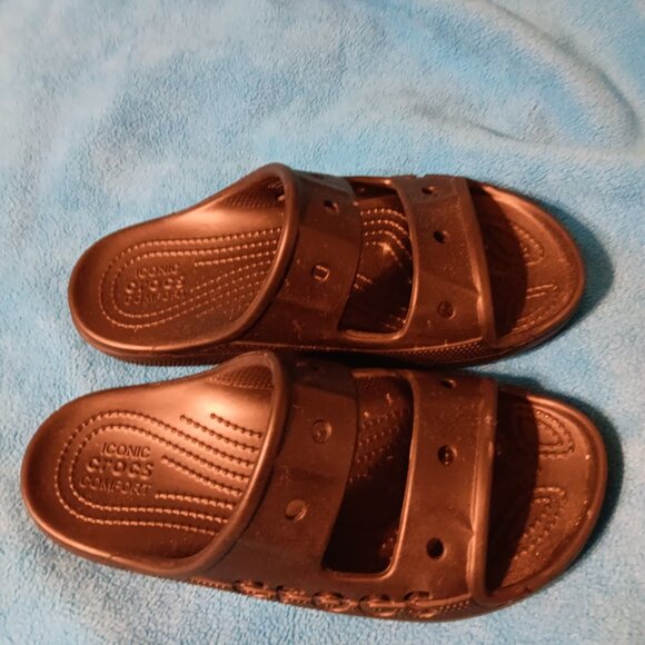 Crocs unisex-adult Men's and Women's Classic Crocs Sandal Slide Sandal - Picture 6 of 6